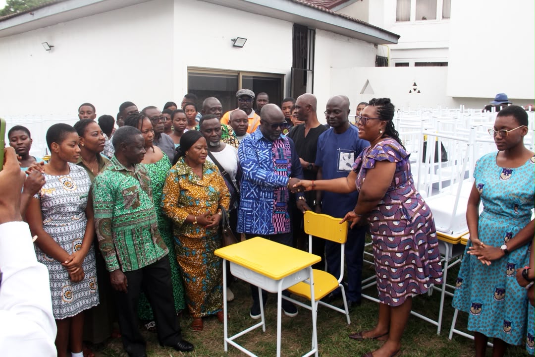 KMA Supports Four SHSs in Kumasi with 400 Sets of Modern Furniture