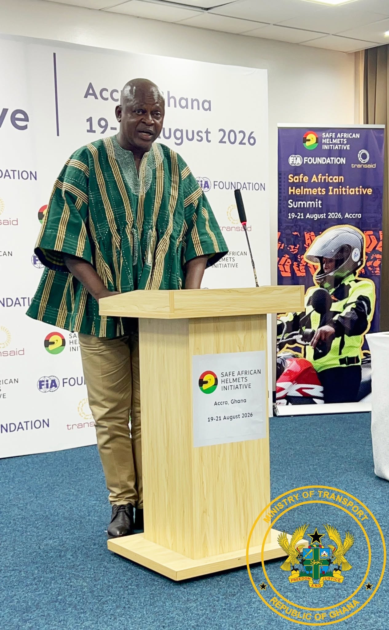 Transport Minister Commits to Strengthening Road Safety Data