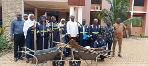 Chesterfield Plus Waste Management Limited Distributes Working Equipment to Sanitation Staff in Ahafo-Ano South-East District