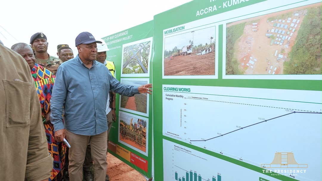 Ghana Armed Forces Hands Over Accra-Kumasi Expressway Right-of-Way to Government