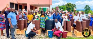 Asante Akim South MCE Supports BECE Graduates with Educational Materials