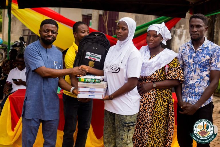 ISMAT Foundation Partners with Atwima Mponua Assembly to Support 17 BECE Graduates