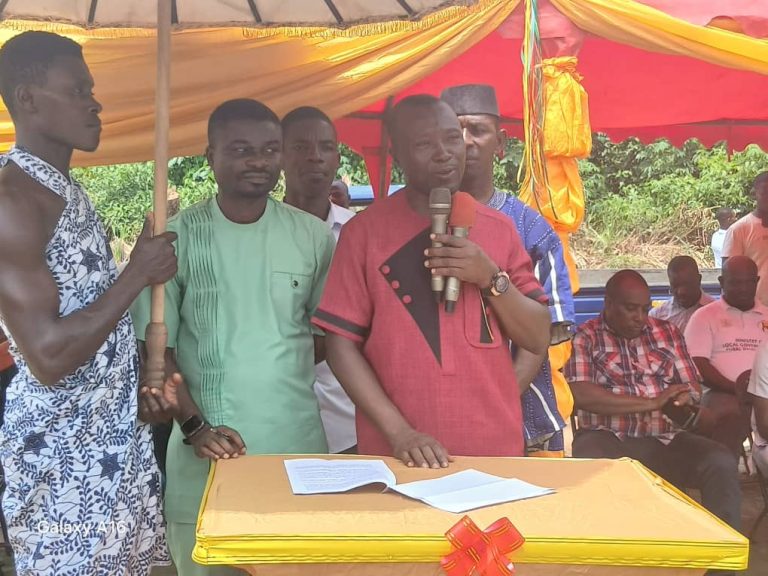 Bosome Freho DCE Commissions Modern Two-Unit KG Block at Mamfi