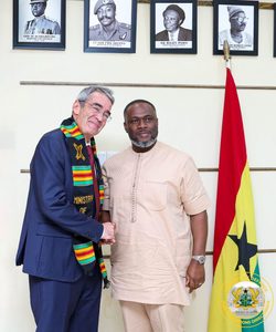 Defence Minister Pushes Technology, Innovation in Ghana-Israel Security Partnership
