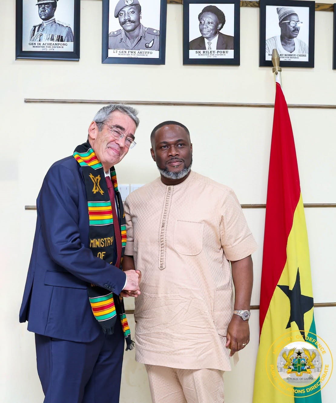 Defence Minister Pushes Technology, Innovation in Ghana-Israel Security Partnership