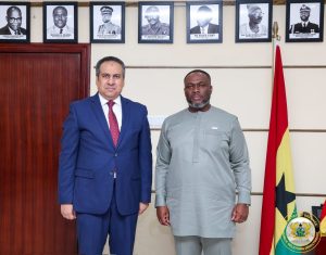 Defence Minister Calls for Deeper Ghana-Egypt Military Cooperation