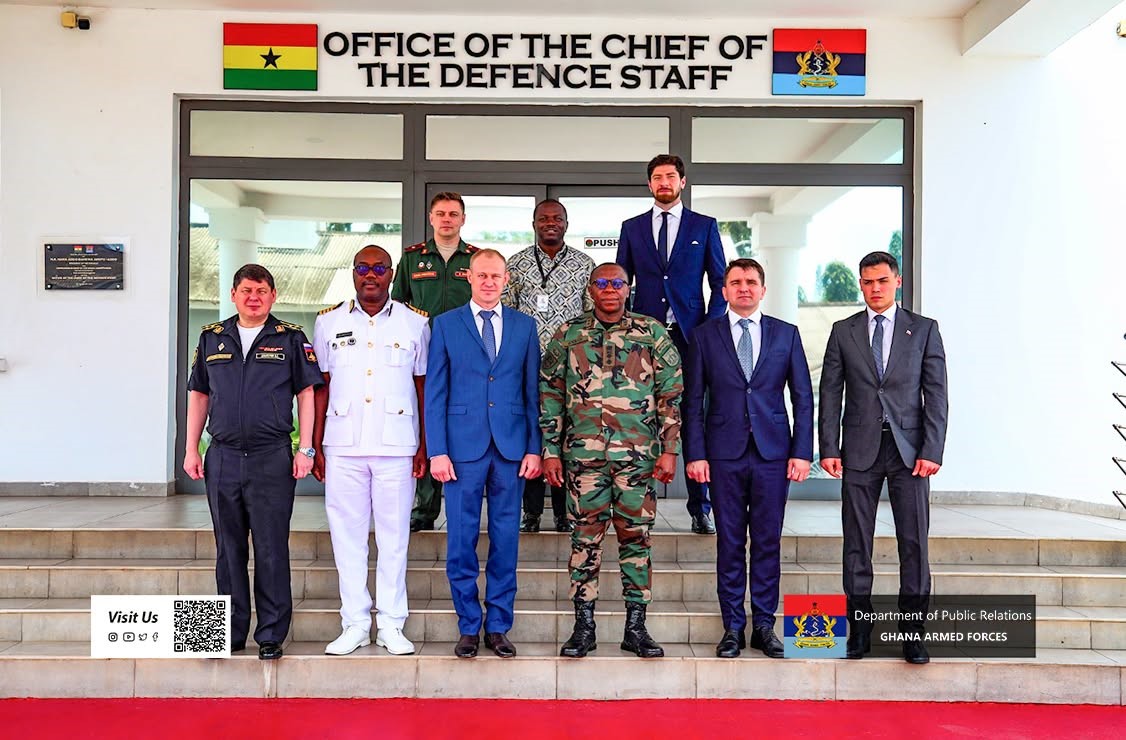 GAF Ready to Deepen Defence Cooperation with Russia – Maj Gen Annan