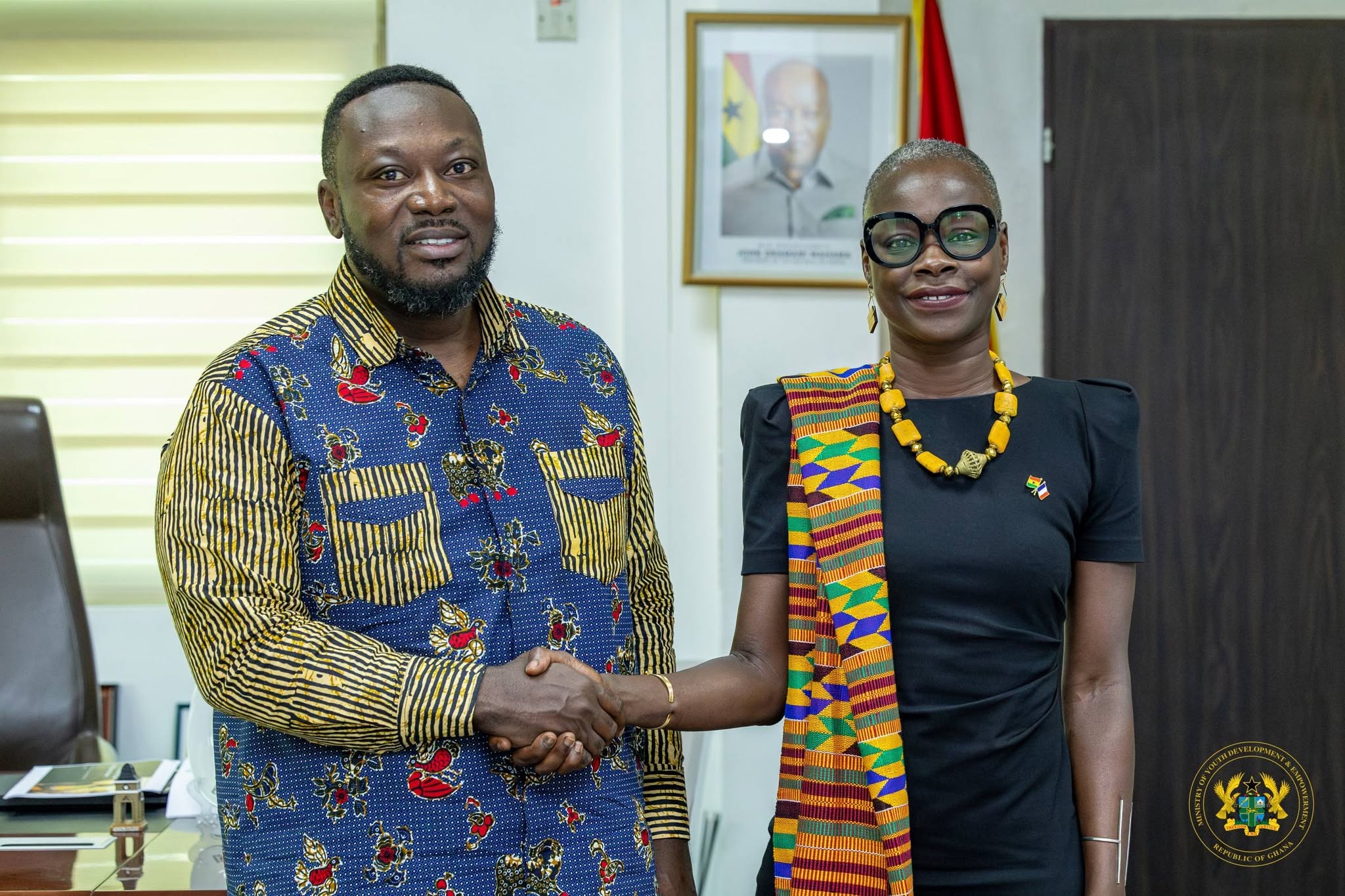 Ghana, France Deepen Cooperation on Youth Empowerment