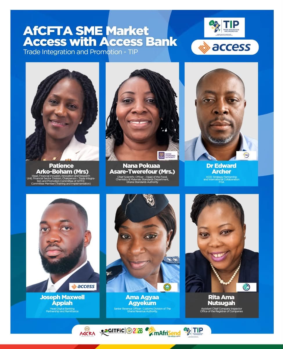 GITFiC, Access Bank to Begin AfCFTA SME Training on September 28