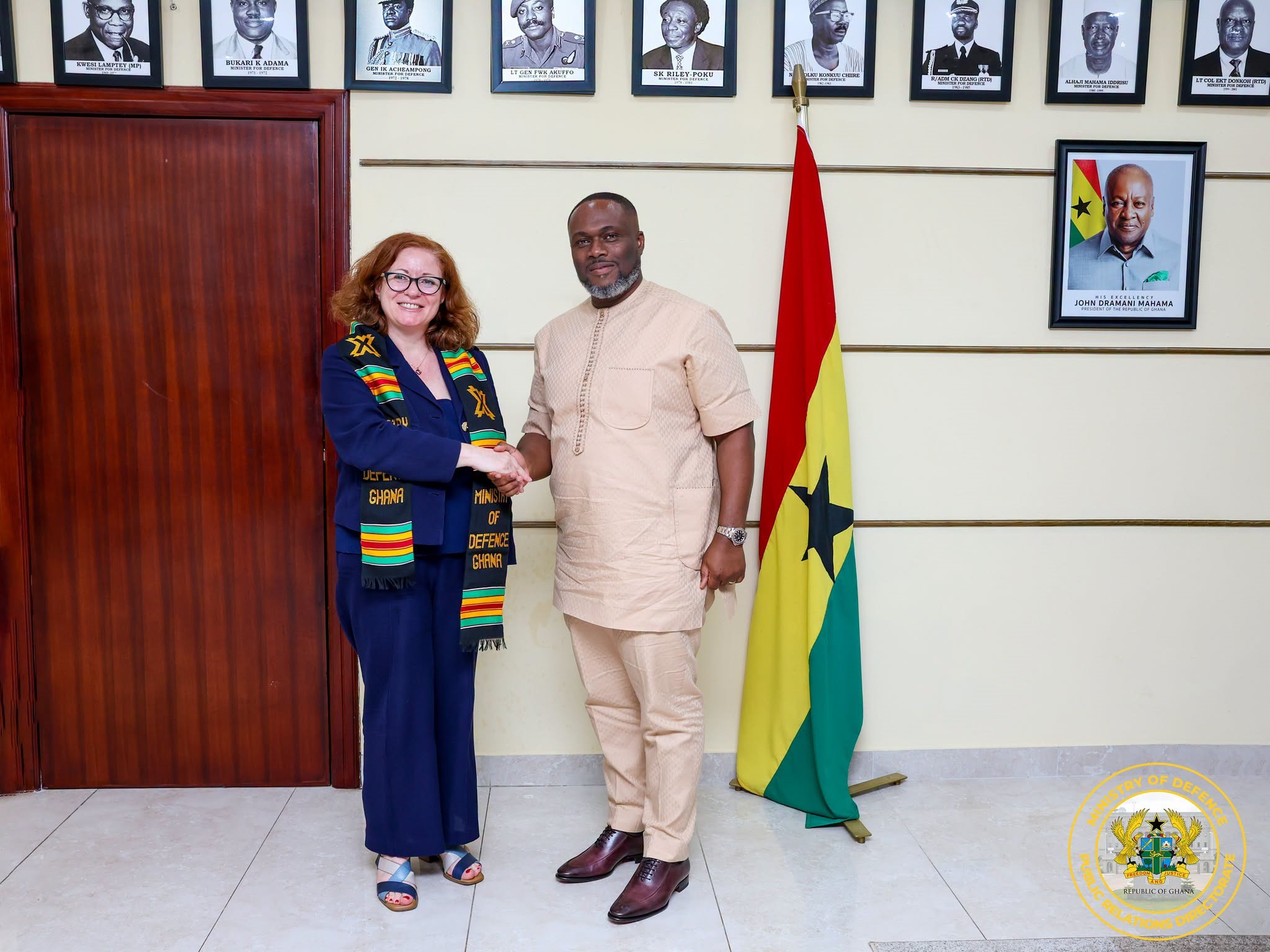 Ghana Seeks Deeper Defence Cooperation with Italy– Defence Minister