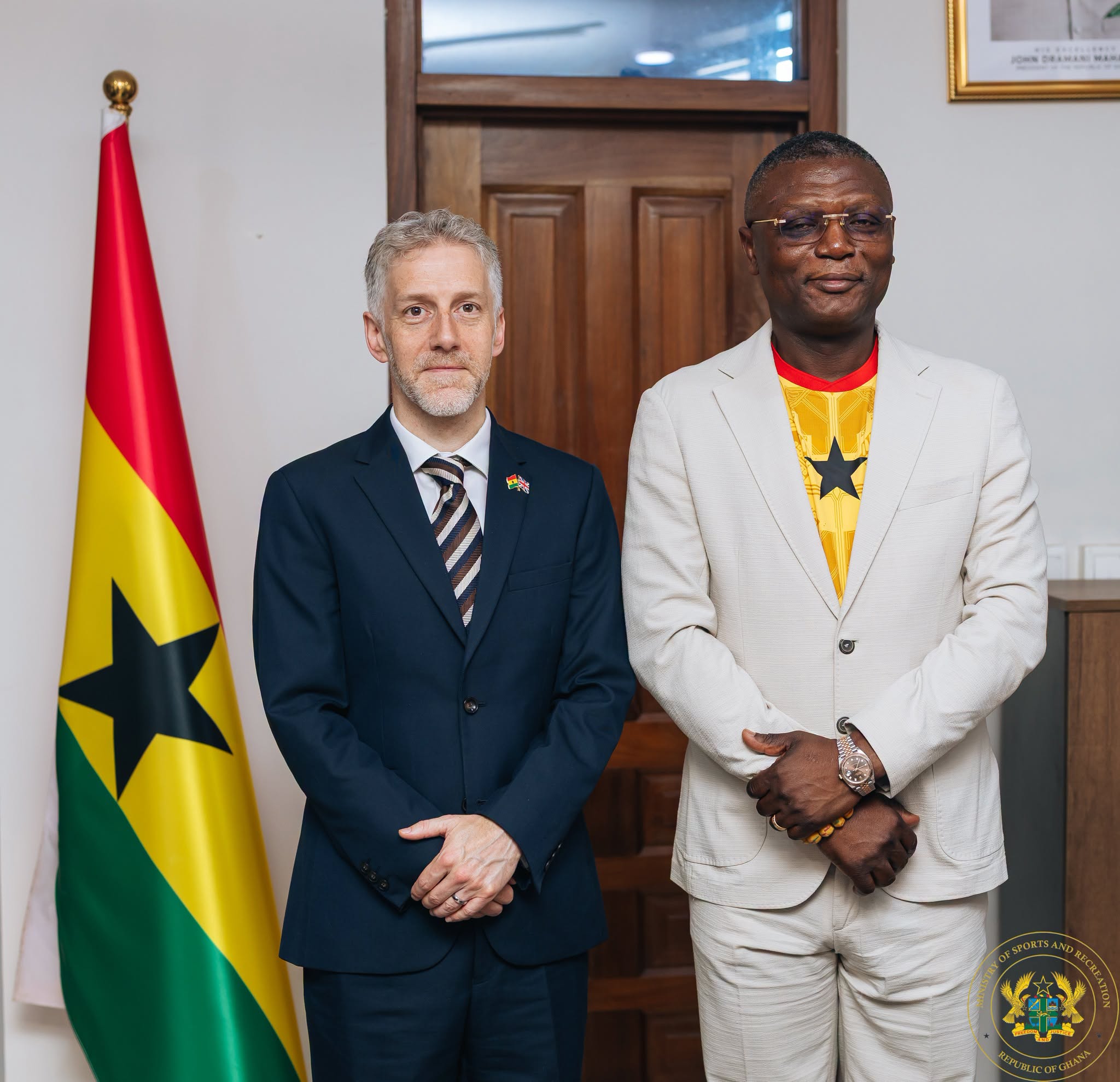 Ghana, UK Explore New Partnership to Transform Sports Development