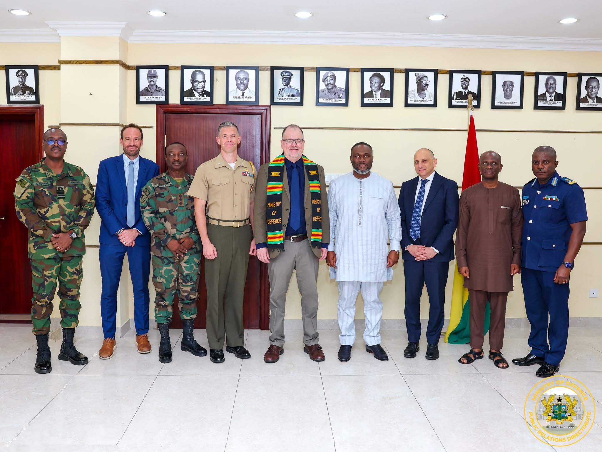 Ghana, US Reaffirm Defence and Security Partnership