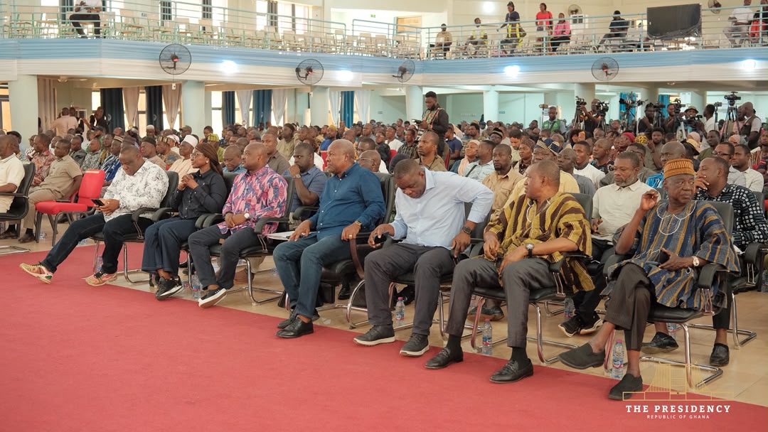 President Mahama Turns Resetting Ghana Tour into Accountability Forum Across 11 Regions