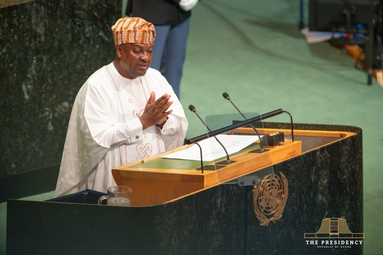 President Mahama Demands Permanent UN Security Council Seats for Africa