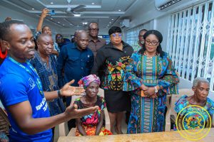 Gender Minister Inspects LEAP Payments, Demands Accountability