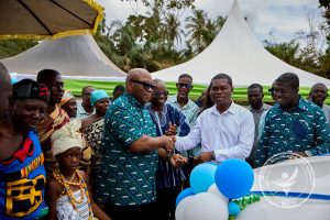 NHIA Takes NHIS Services Closer to Ajumako Communities