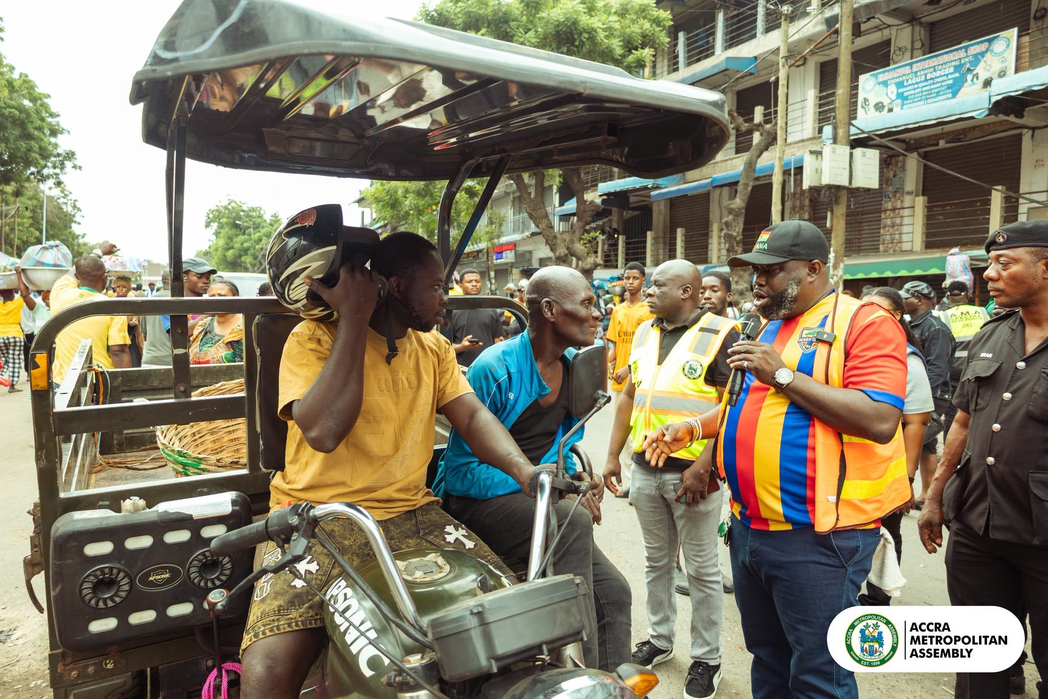 Ama Begins Rigorous Road Safety Enforcement on Tricycles Following Grace Period Expiration