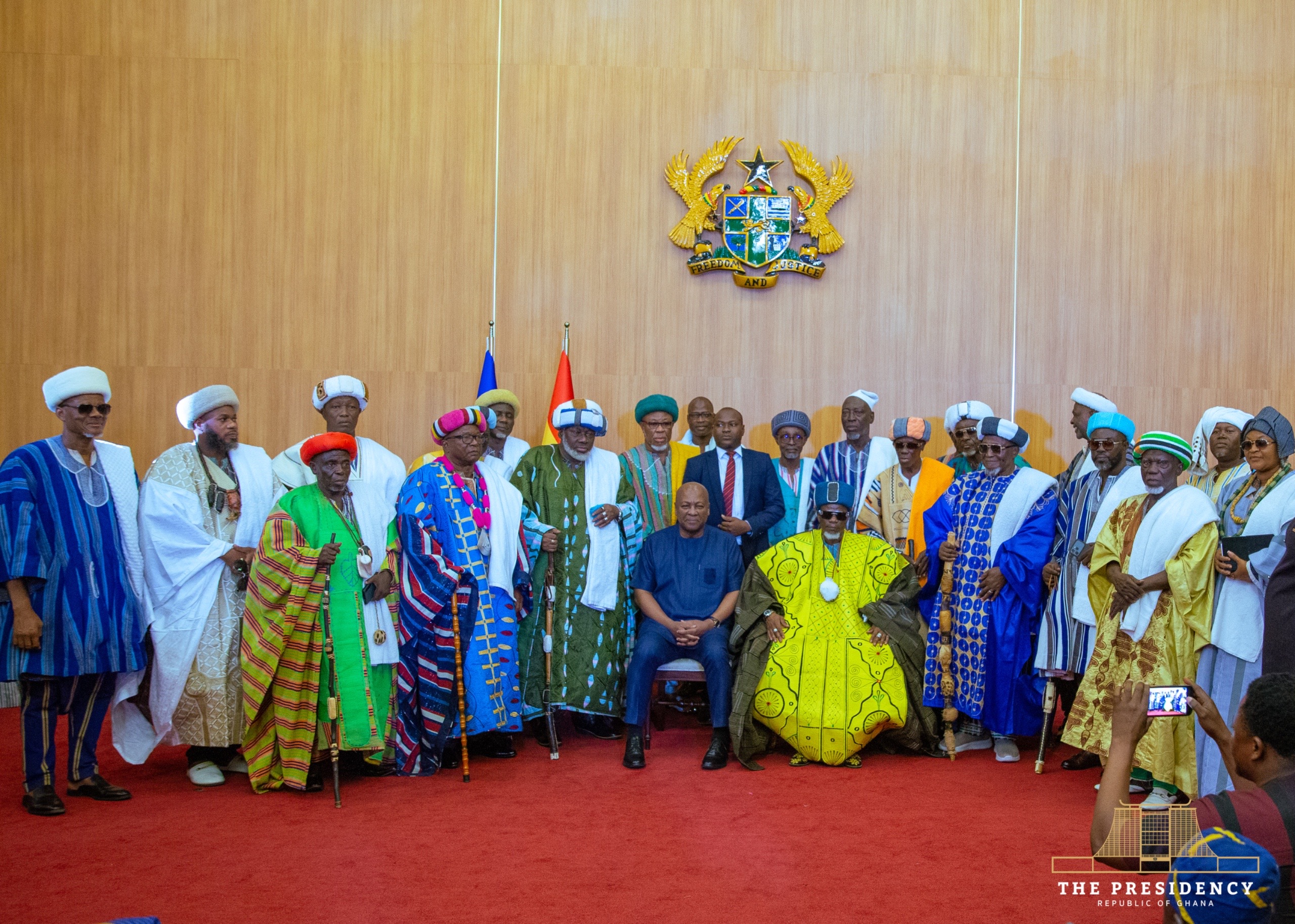 President Mahama Assures Dagbon of Fair Share of Development Projects