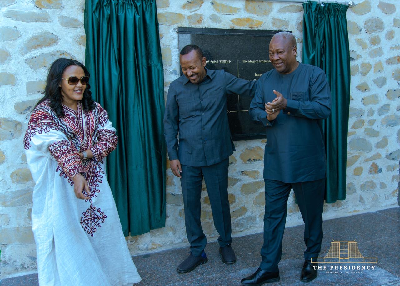 President Mahama joins Abiy Ahmed to inaugurate Ethiopia’s Megech Irrigation Project