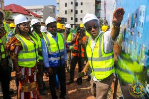 Akandoh Pushes for Faster Completion of La General Hospital