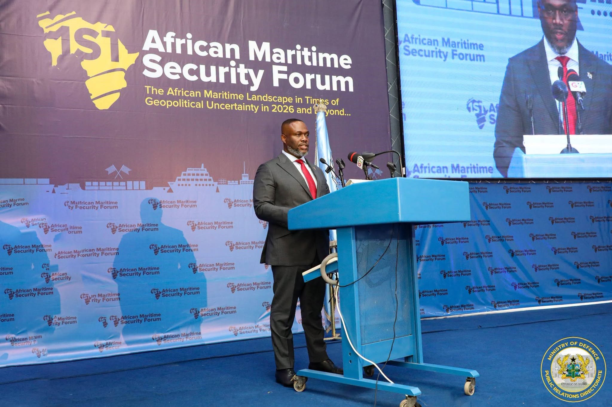 Defence Minister Calls for Unified African Response to Maritime Security Threats