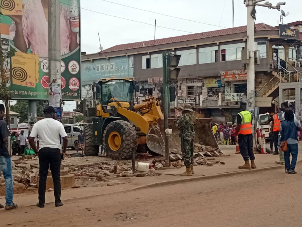 KMA Begins Demolition Exercise for Next Phase of Suame Interchange