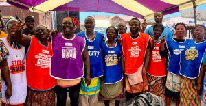 Domestic Violence Secretariat Takes Abuse Awareness Campaign to Accra Markets