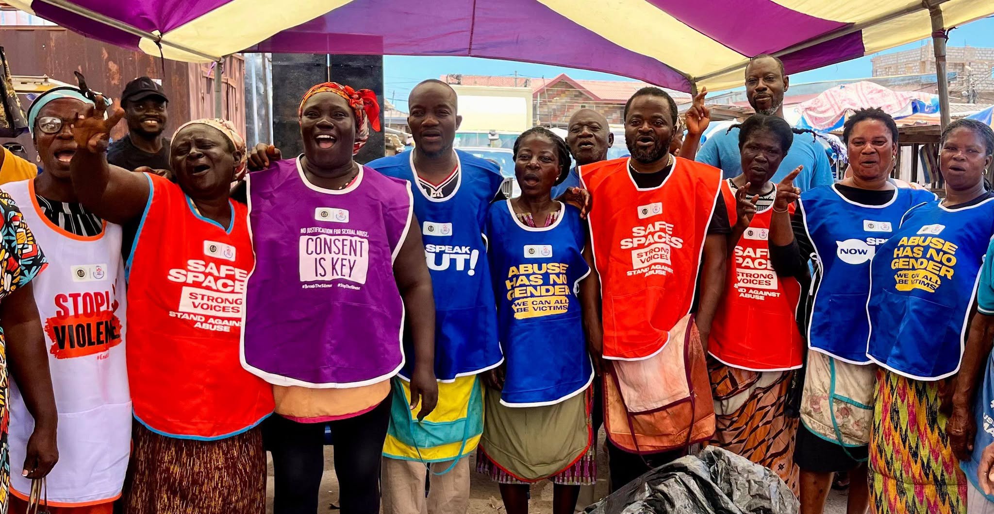 Domestic Violence Secretariat Takes Abuse Awareness Campaign to Accra Markets