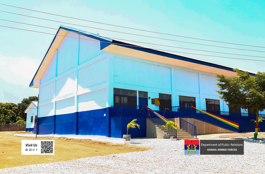 Education Minister Commissions Multipurpose Hall at Forces Senior High Technical School