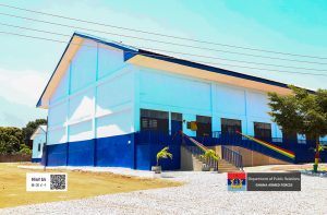 Education Minister Commissions Multipurpose Hall at Forces Senior High Technical School