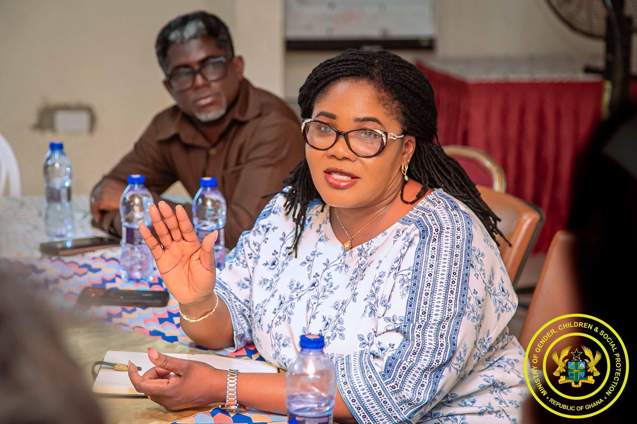 Gender Minister Assures Obuasi SHTS Students of Government’s Support