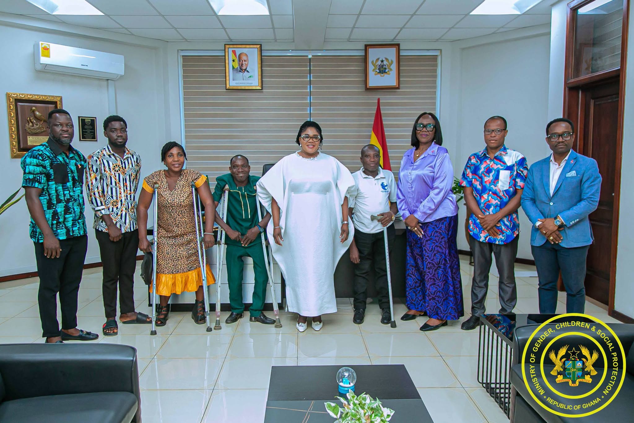 Gender Minister Reaffirms Support for Disability Skills Development