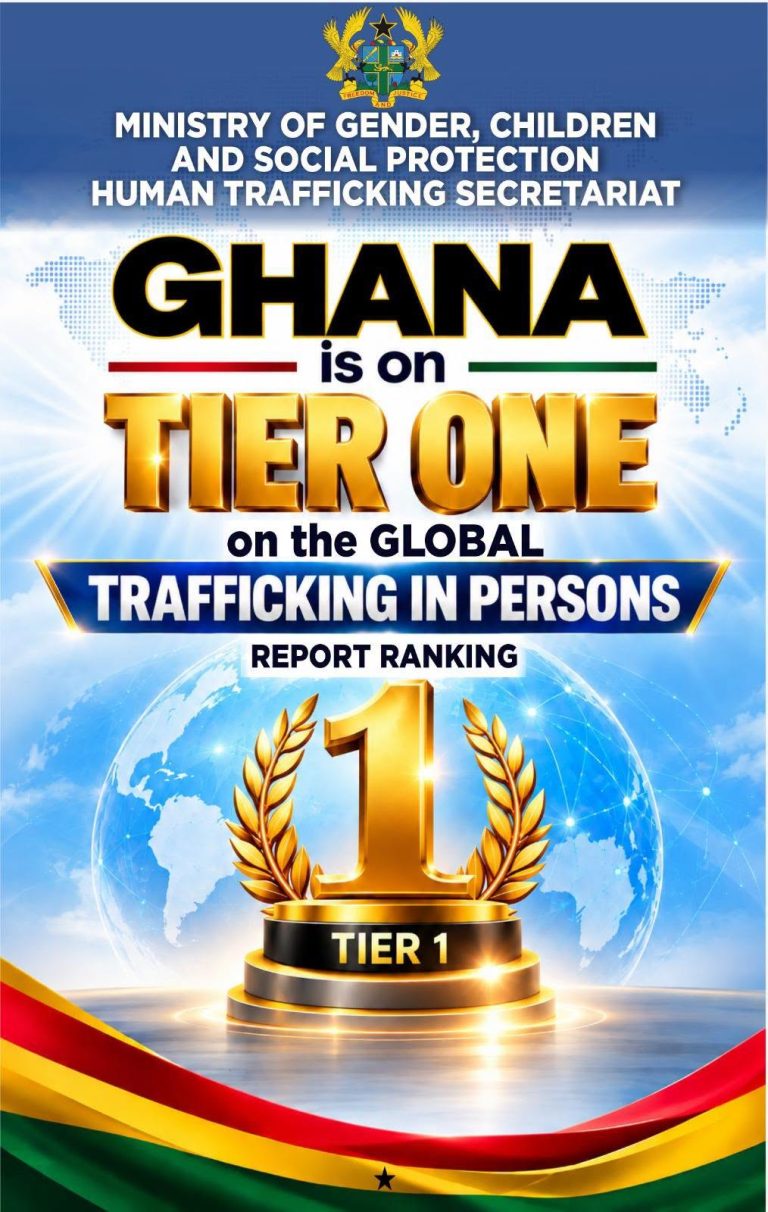 Ghana Becomes the Only African Country on Tier 1 of the 2026 U.S. Human Trafficking Report