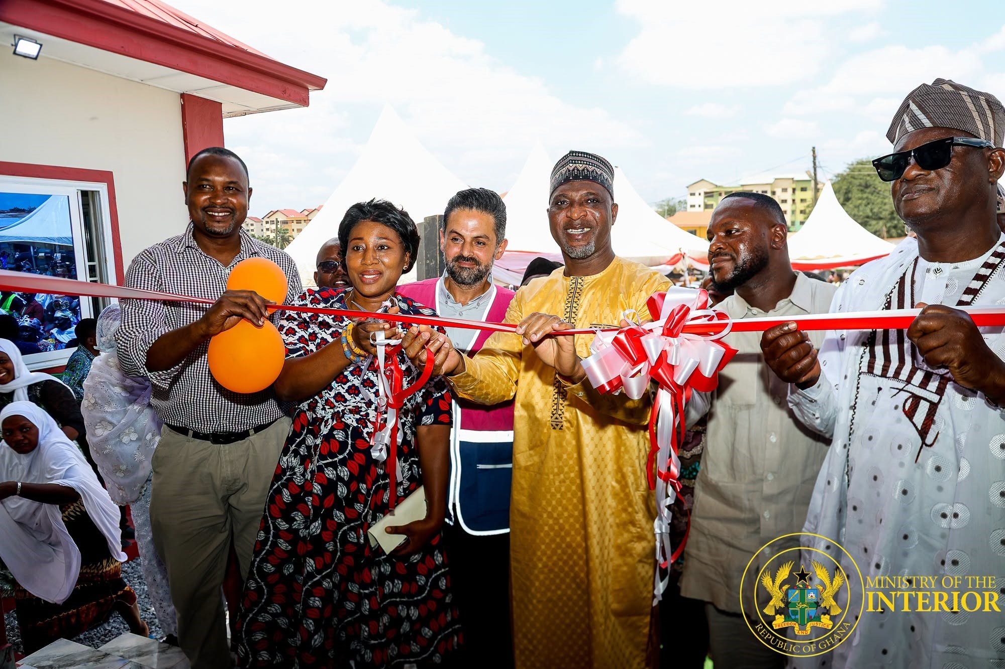 Interior Minister Commissions Ayigya Polyclinic, Links Healthcare to National Security