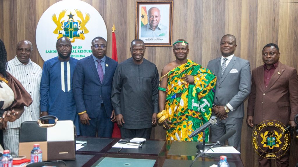 Lands Minister Assures Nzema Chiefs of Government’s Commitment to Adamus Resources Revival