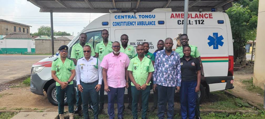 National Ambulance Service’s CEO Engages Adidome Staff on Fleet Maintenance, Career Progression