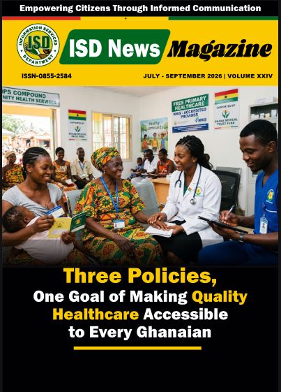 ISD News Magazine 24th Edition cover showing official government engagements