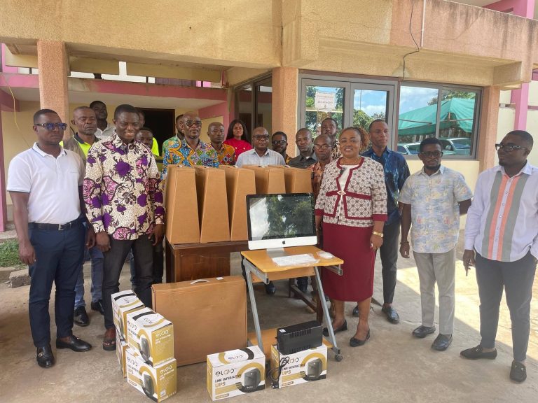Obuasi West MP Donates 100 Computers to Support ICT Education
