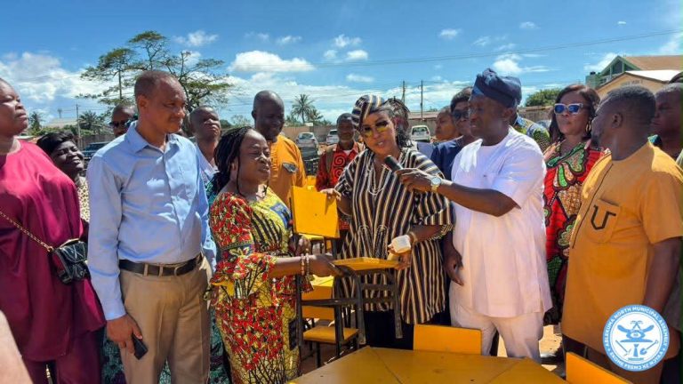 Basic Schools in Ablekuma North Municipal Assembly Get Classroom Furniture