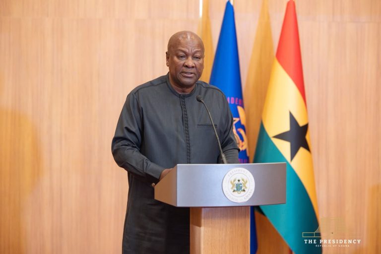 President Mahama Assures EC of Support, Says He Expects no Favoritism