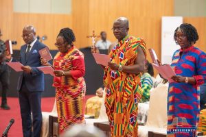 President Mahama Commissions Four Ambassadors, with a Task to Drive Investments and Trade